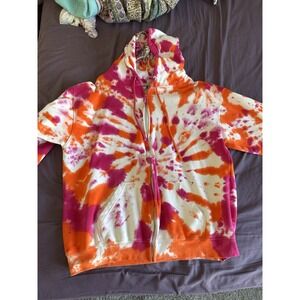 Tie Dye Ladies XL Hoodie Sweatshirt